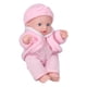 thumbnail image 3 of Muñeca Bebé de Tono Claro de 8 Pulgadas, Juguete Realista de Moda para Recién Nacidos, 3 of 7