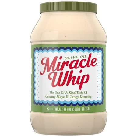 Miracle Whip Olive Oil Dressing 30 fl. oz. Jar
