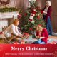 thumbnail image 5 of Juego de 4 medias navideñas, grandes decoraciones navideñas para festivales, adornos navideños clásicos personalizados para Navidad, fiesta, hogar, Nochebuena, 5 of 5