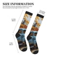 thumbnail image 5 of Bixox Rustic Vintage Truck Autumn Print Compression Socks,Compression Socks Women & Men Circulation for Medical,Running,Athletic, 5 of 7