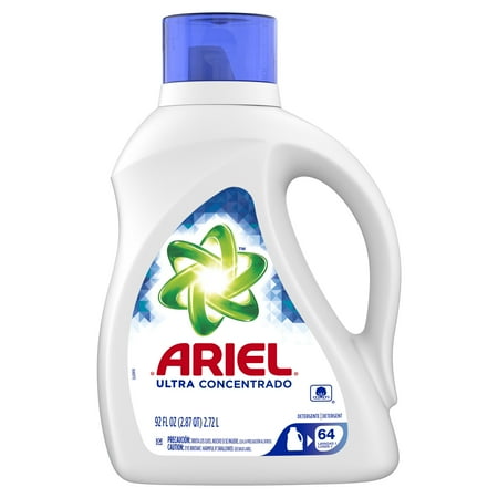 Ariel Ultra Concentrated Liquid Laundry Detergent, Original, 92 oz, 64 Loads