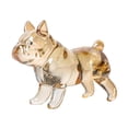 thumbnail image 1 of Estatua de bulldog francés con grafiti, figuras de escritorio, arte, artesanía, multicolor, decorativa marrón claro, 1 of 9