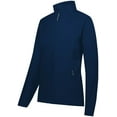 thumbnail image 4 of Holloway Sportswear M Womens Featherlight Soft Shell Jacket Navy 229721, 4 of 5