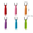 thumbnail image 2 of 10pcs Baby Silicone Teether Kids Chew Necklace Sensory Chewy Pendant Oral Motor Toys Therapy Tools for Autism chidren's goods, 2 of 5