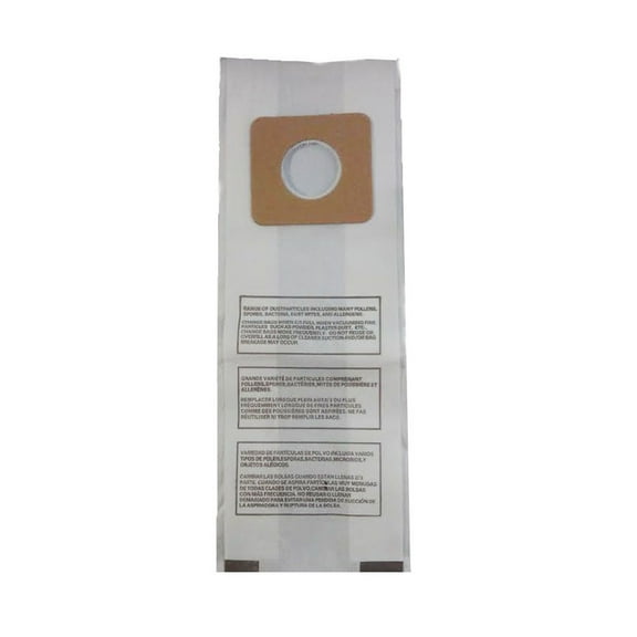 Replacement Part For Panasonic Style U & U-3 & U-6 Vacuum 12 Paper Bags # 816-12SW
