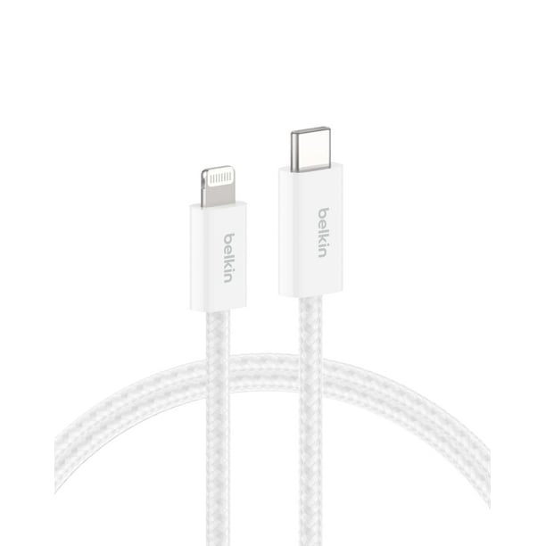 Cable USB-C a Lightning Belkin BoostCharge 2.0 2 m blanco