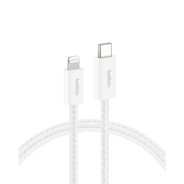 Cable USB-C a Lightning Belkin BoostCharge 2.0 2 m blanco