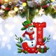 thumbnail image 4 of 26 Letters Christmas Tree Decoration Pendant Christmas Tree Ornaments Personalized DIY Christmas Ornaments Christmas Decoration Xmas Tree Hanging Decor Feature, 4 of 4