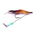 thumbnail image 2 of Toystoory Señuelos de plástico blando, cebo Artificial noctilucente, anzuelo de pesca de camarón luminoso, manivela de colores mezclados, 4 Pescar, 2 of 6