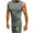 Gray, variant on Mens Compression Tank Top Qiggri Fashionable Men's Solid Color Casual Tight Fitting Round Neck Sleeveless Top Summer Shirts