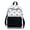 Black, variant on Backpack for Girls Patchwork Bow Backpack Lightweight Casual Student Daypack Versatile Everyday Carry Black One Size