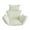 Beige, variant on oshhni Egg Chair Cushion Hanging Seat Cushion for Family Balcony Outdoor Gray