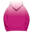 thumbnail image 4 of Womens Zip Up Hoodies Fleece Jackets Oversized Sweatshirts Fall Fashion Outfits 2025 Sweaters Winter Clothes Women's Hoodies & Sweatshirts Unisex Gradient Color Pullover Casual Long Sleeve Hooded, 4 of 5