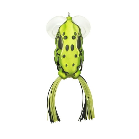 Lunkerhunt Yappa Frog - Topwater Lure - Green Tea 2.25in 1/2oz Soft Baits Fishing Lures