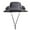 Dark Gray, variant on Wide Brim Solar Fan Outdoor Hat, Outdoor Wide Brim Sun Hat with 2 Solar Fan Sun Bucket Hat for Men,UPF50+ Sun Fishing Hat