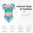 thumbnail image 4 of Fotbe Boards and Beach Body de Mujer con Cuello Redondo y Mangas Cortas, Sin Mangas Ajustado, Suave, Cómodo y Básico-Large, 4 of 7