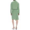 thumbnail image 2 of Theory womens  Sarong Shirtdress, 8, Green, 2 of 3