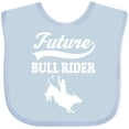 thumbnail image 3 of Inktastic Future Bull Rider Rodeo Riding Boys Baby Bib, 3 of 4
