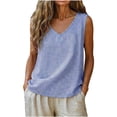 thumbnail image 2 of Womens Tank Tops Sleeveless Summer Beach Shirts Layering Cami, 2 of 4