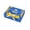 Blue, variant on HaCpiu Graduation Themed Gift Box, 10" Black Congratulations Grad Decorative Box with Satin Ribbon, Party Favors Box Decor for Packaging Graduation Gifts, Cookies & Keepsakes