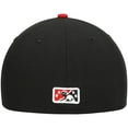 thumbnail image 4 of Men's New Era Black Fresno Grizzlies Alternate Authentic Collection 59FIFTY Fitted Hat, 4 of 6