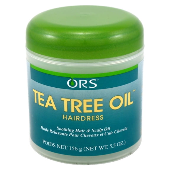 Ors Tea Tree Soothing Hair & Scalp Oil Hairdress 5.5 Ounce (156g) (Pack of 2)