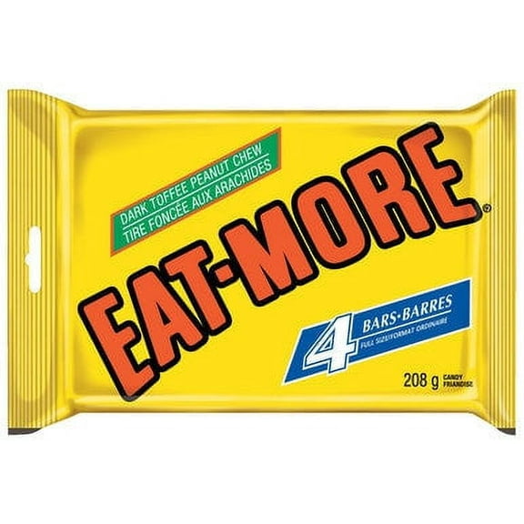 Eat More Chocolate Bars, 4x52g, 52g/1.8 oz