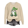 thumbnail image 1 of Camiseta de Manga Larga de la Mujer Grinch Navidad Impresa Casual con Detalle de la Manga Festiva, Camisetas de Navidad de Manga Larga de la Mujer, 1 of 5
