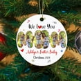 thumbnail image 4 of Personalized We Love You Mom Photo Heart Ornament, Custom Names/Photo Mom & Kids, Christmas, Mother's Day, Thanksgiving, 4 of 6