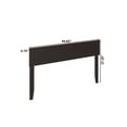 thumbnail image 6 of AFI Orlando Queen Modern Solid Wood Panel Headboard with Attachable Charger, Espresso, 6 of 6