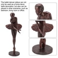 thumbnail image 3 of Estatua De Bailarina De Ballet, Estatua De Niña De Ballet única Y Hermosa Para Estantería, 3 of 7