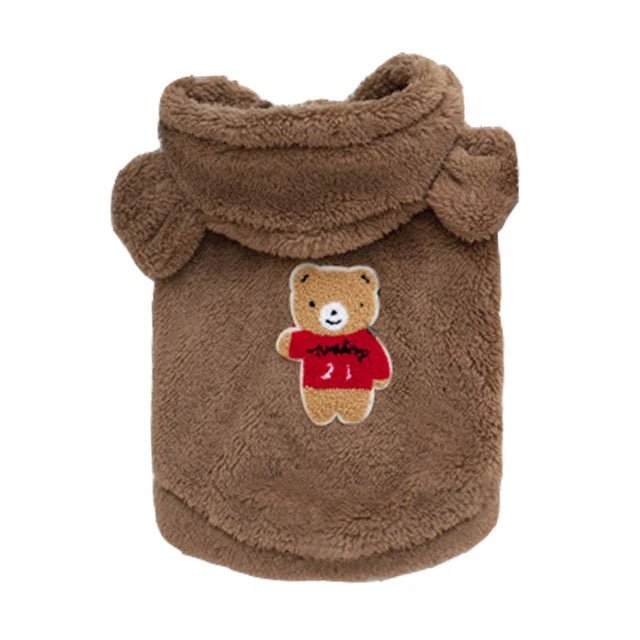 Fleece Dog Hoodie Winter Pet Dog Clothes for Dogs Coat Jacket Soft Ropa Perro French Bulldog Clothing for Dogs Pets Clothing Pug ShopWise Round
