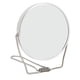 thumbnail image 2 of Mirror de Tocador de 2 Lados, Marco de Aluminio Lentes de Alta Definicion de Acero inoxidable Espejo de Tocador de Plata para la Oficina, 2 of 7