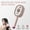 Pink, variant on ZHPKMN Electric Steam Brush for Hair with Red Light Therapy and Anti-Frizz Misting for Portable Home Spa(Purple)