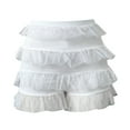 thumbnail image 4 of Hienoo High Waist Lace Shorts for Women Sexy Flattering Fit Layered Shorts, Sizes S-XL, 4 of 4
