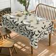 thumbnail image 2 of Halloween Tablecloth 60x84 Inch Rectangular, Bats Washable Table Cover for Party Picnic Dinner Decor, 2 of 6