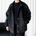 thumbnail image 2 of Vedolay Jacket for Men Long Sleeve Open Blazer Jacket Cardigan Black,XL, 2 of 5