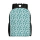 thumbnail image 1 of Fotbe Teal turquoise shell Mochila de Viaje para Laptop, Mochila Ejecutiva Delgada y Resistente 15.6", 1 of 8