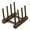 B4, variant on Bamboo Dish Plate Bowl Cup Book Pot Lid Cutting Board Drying Rack Stand Drainer Storage Holder Organizer Kitchen Cabinet(Keep Dry)