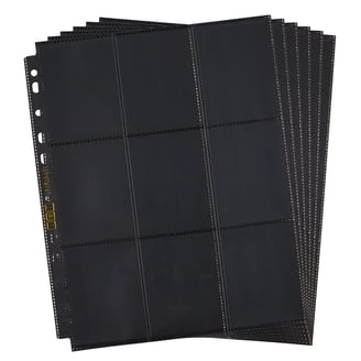 Trading Card Sleeve Sheets 810 Pockets Armastuse 405 Pockets Trading Card  Sleeves - 9 Pocket Double-Sided Pages, Ultra Clear Card Protectors For  3-Ring Binder Hockey Cards Binder