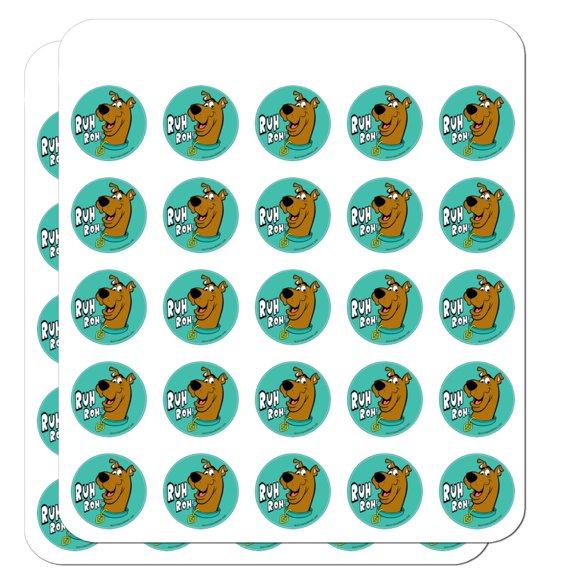 Scooby-Doo Ruh Roh Planner Calendar Scrapbooking Crafting Stickers