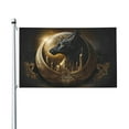 thumbnail image 2 of Egypt Anubis Flag 3x5 Ft Outdoor Indoor With Grommet Garden Yard Banner Decorative Sign, 2 of 6