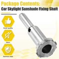 thumbnail image 4 of Car Skylight Sunshade Fixing Shaft Skylight Roller Blinds Repair Parts 23494801 for XT6 2016-2019, 4 of 4