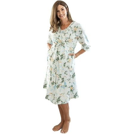 

Baby Be Mine Maternity Labor Delivery Nursing Robe Hospital Bag Must Have Nursing Robe Maternity Robe Maternity Sleepwear Women Robe