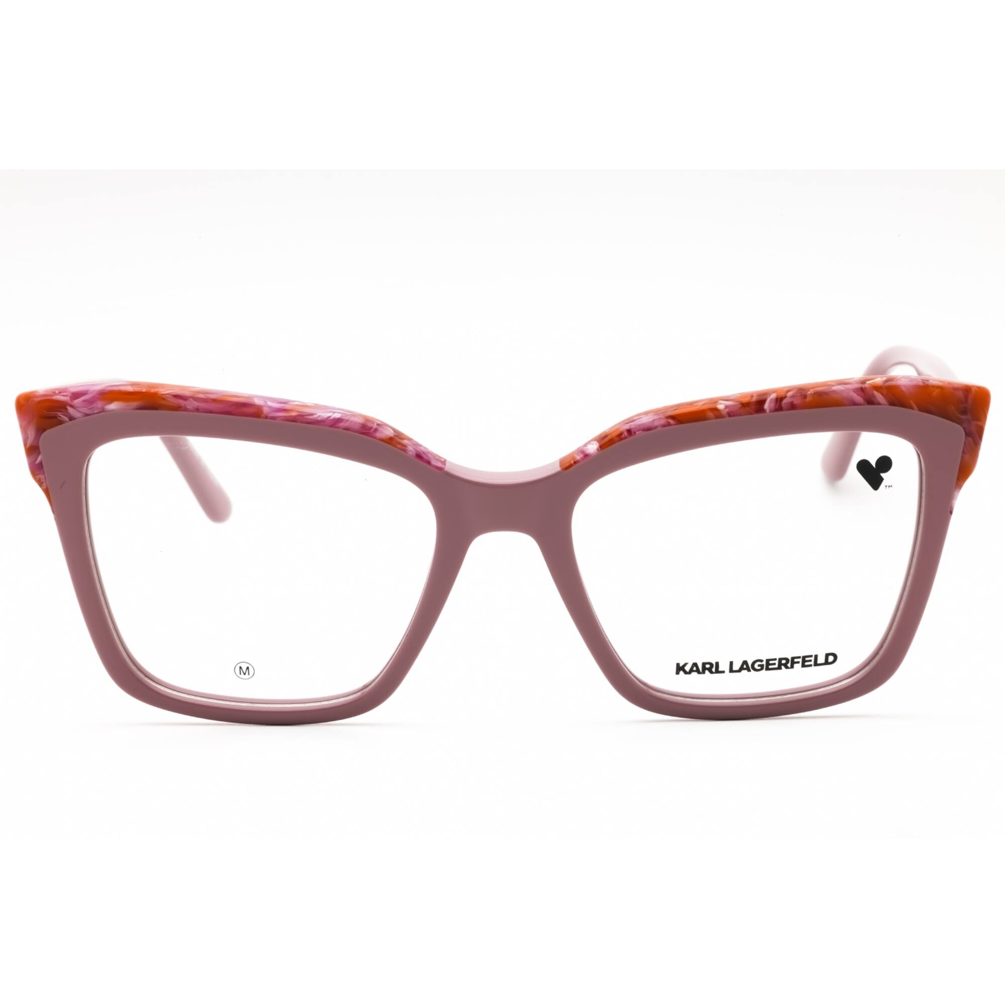 Eyeglasses KARL LAGERFELD KL 6130 618 Rose Marble - Walmart.com