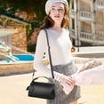 thumbnail image 2 of GAEKEAO Women’s Small Shoulder Bag Vegan Leather Crossbody Handbag with Adjustable Removable Strap, 2 of 7