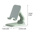 thumbnail image 3 of Soporte para teléfono de coche, soporte para teléfono móvil, soporte de escritorio plegable, portátil, con ajuste de ángulo, soporte multifuncional para teléfono móvil, uso doméstico., 3 of 3