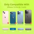 thumbnail image 2 of Compatible with iPhone 13 Pro Case, [Drop Protection] [Anti-Fingerprint] Shockproof Liquid Silicone Cover with Microfiber Lining Phone Case for iPhone 13 Pro 6.1" (2021), Fluorescent Green, 2 of 13