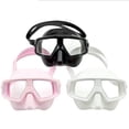 thumbnail image 4 of Eigraketly Keep Diving DM-405 Protector facial de silicona Hombres Mujeres Adolescentes Escudo de protección ocular impermeable Protectores submarinos Deportes acuáticos Rosado Eigraketly OD002591-03B, 4 of 5