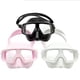 thumbnail image 3 of Soidarity Keep Diving DM-405 Protector facial de silicona Hombres Mujeres Adolescentes Escudo de protección ocular impermeable Protectores submarinos Deportes acuáticos Blanco Soidarity OD002591-02B, 3 of 6